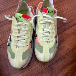 Nike zoom neon green and orange